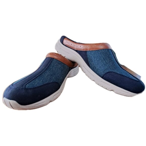 Easy Spirit Women's 9M Navy SebayE7 Mule Slip On Flats - Picture 1 of 11